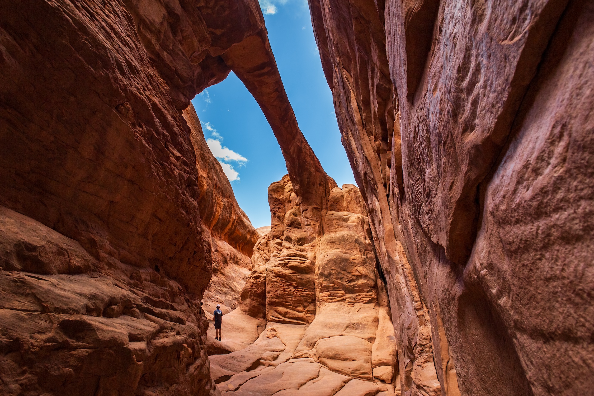 Fiery Furnace and Surprise Arch, Utah, USA