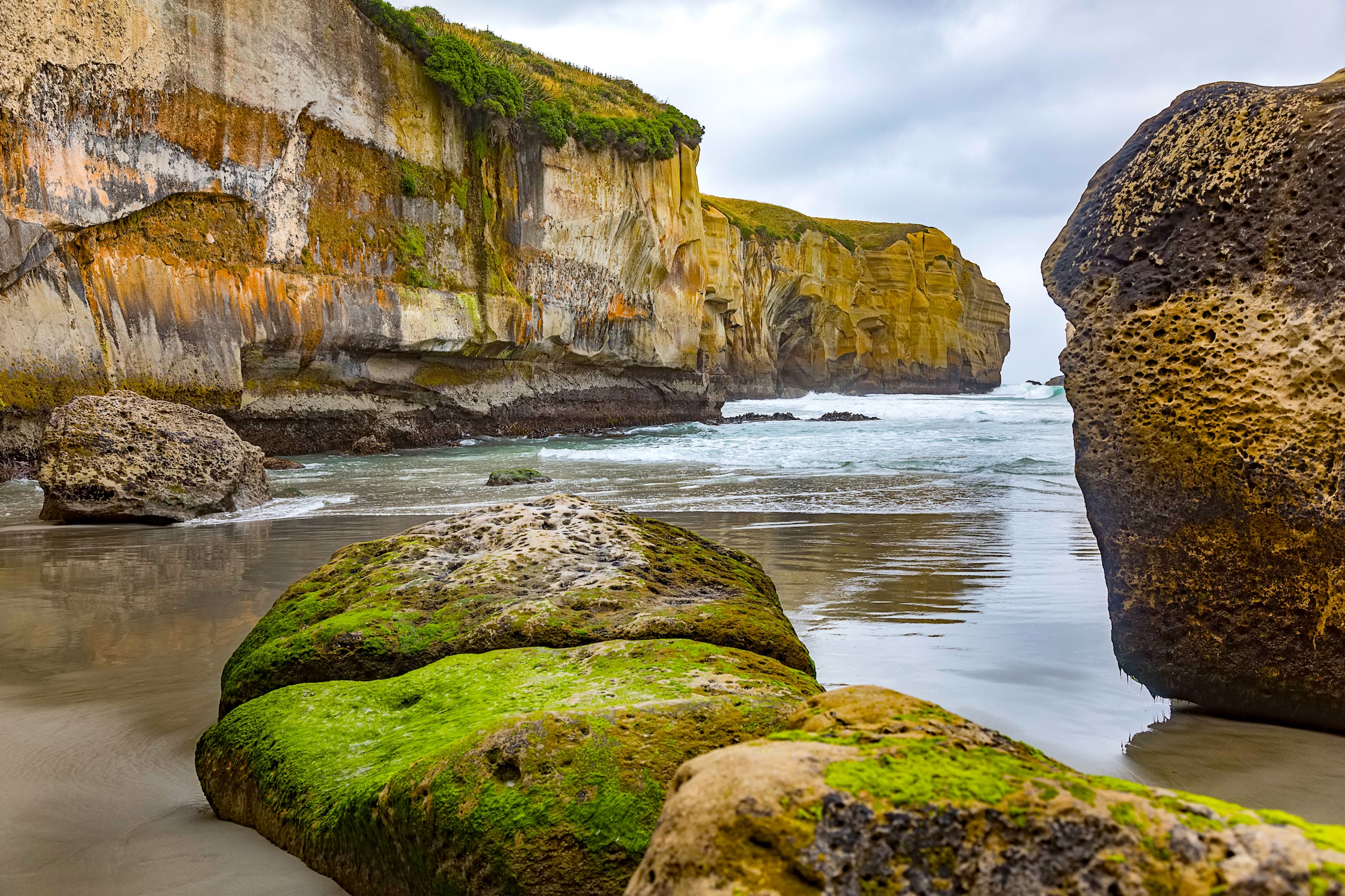 Tunnel Beach New Zealand